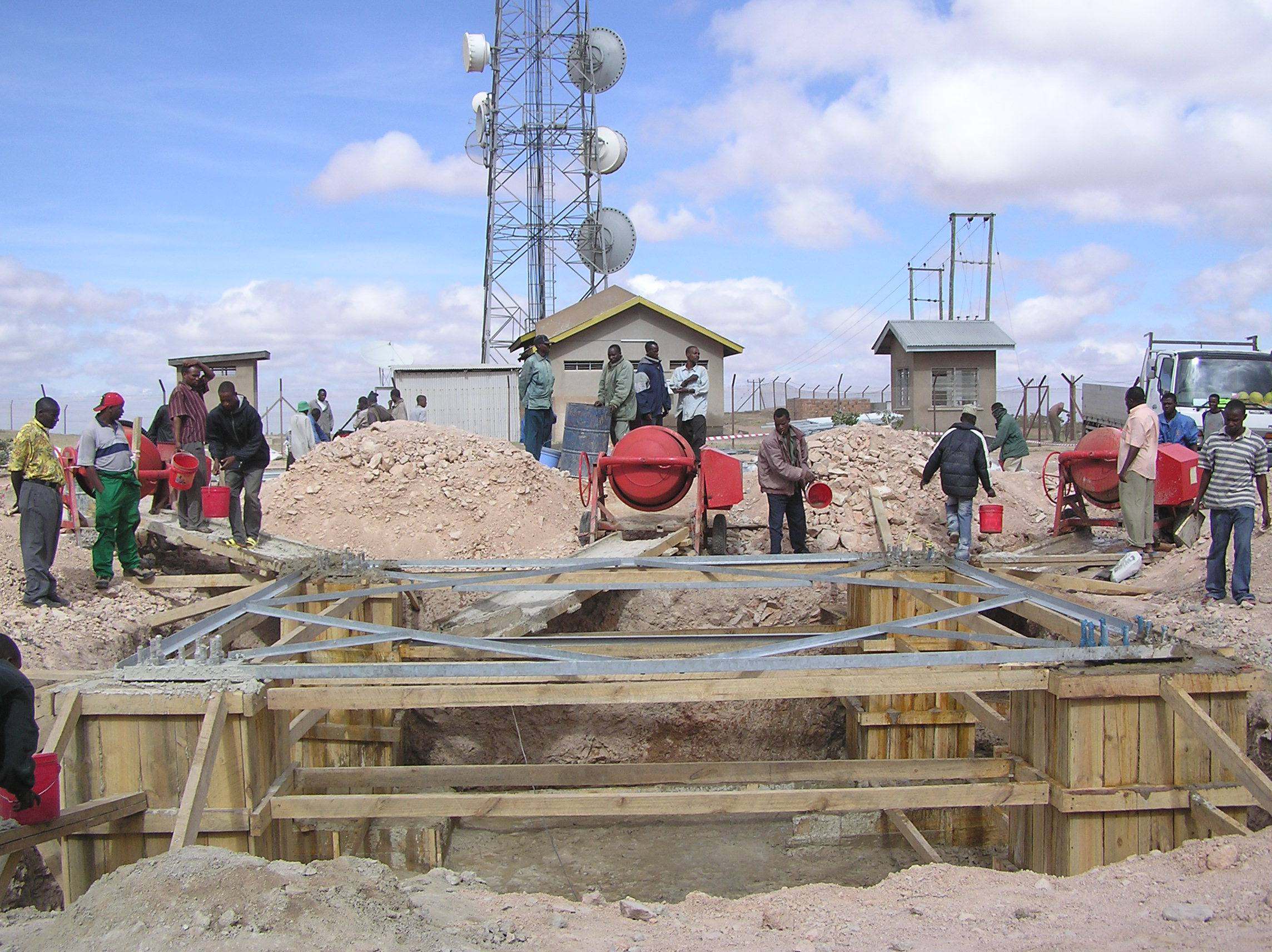 Casting the Working Area