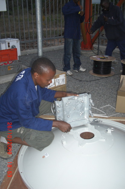 Pole & Antenna Assembling