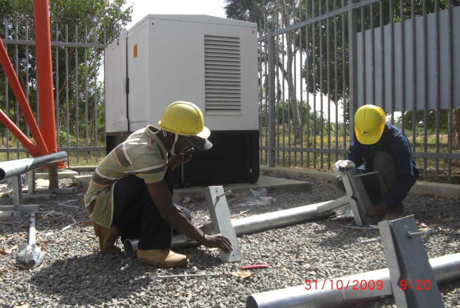 Pole & Antenna Assembling