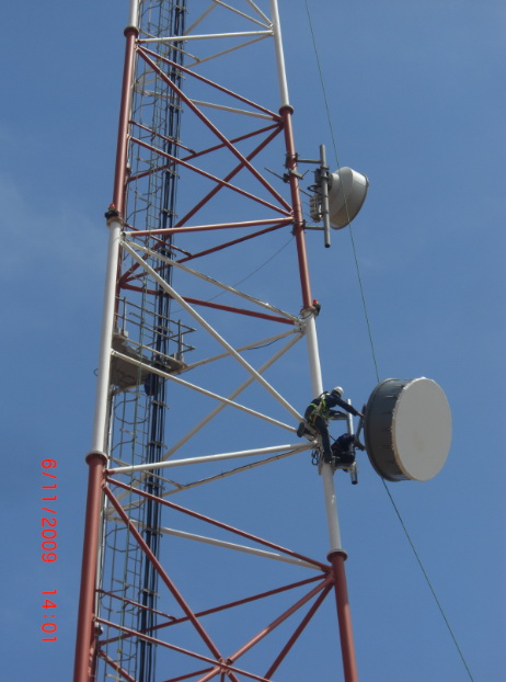 Pole and Antenna Installation